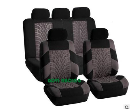 Polyester Universal Car Seat Covers Leather Cushion 9PCS/Set