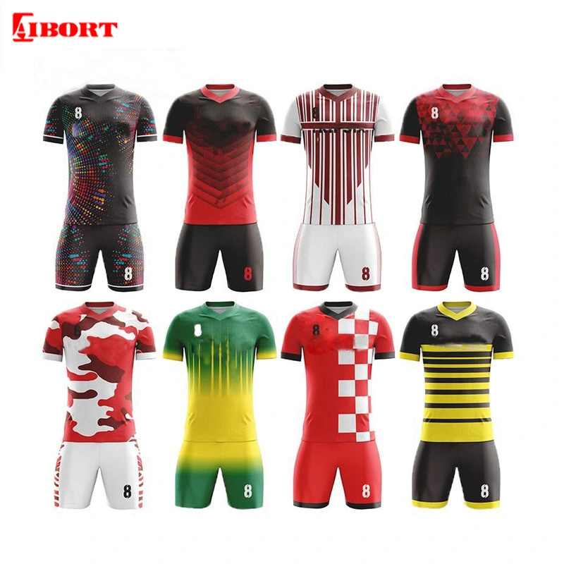 Aibort Factory Custom Soccer Team Wear Uniform Soccer Uniform (L-SC-37)