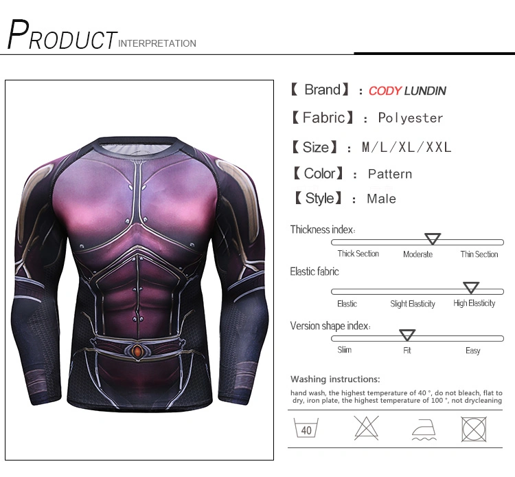 Cody Lundin New Arrival Men's Workout Sportswear Fitness Dry Fit Running Compression Clothing Sweat Sports Soccer Jersey Gym T-Shirts