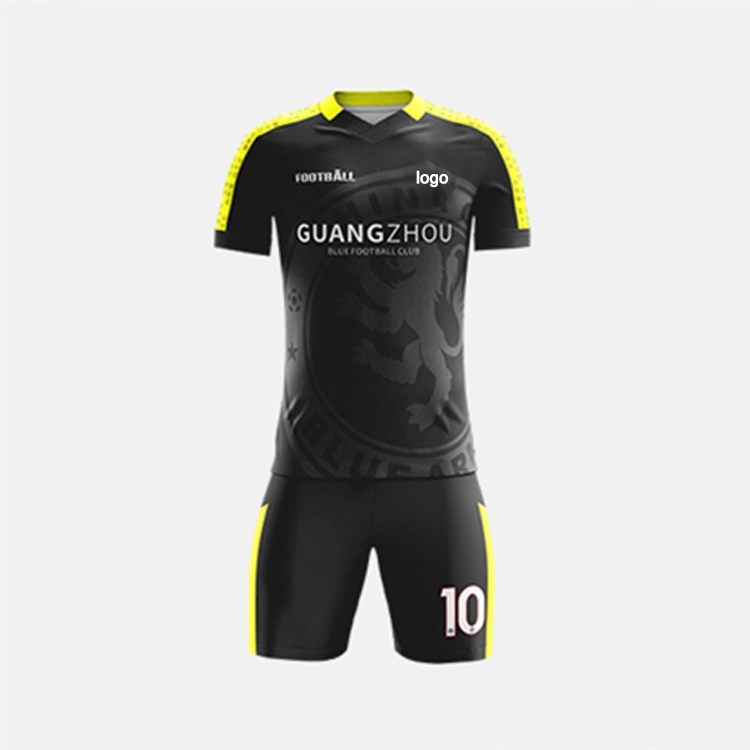 Dye Sublimation Custom Printing Soccer Suit Sportswear Team Training Soccer Tracksuit