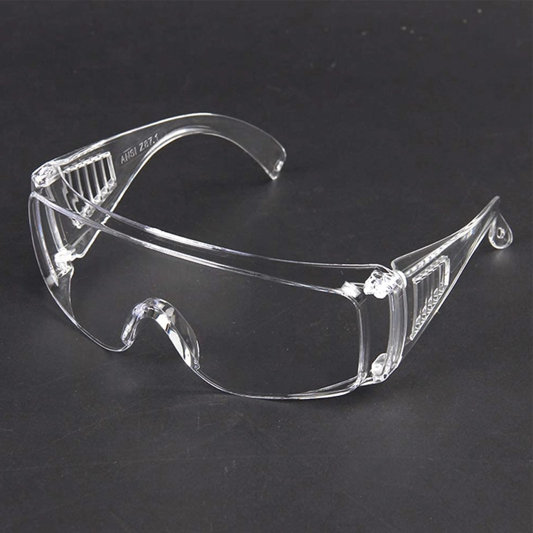Unisex Protective Clear Anti Fog Chemical Protection Work Protective Glasses Safety Goggles