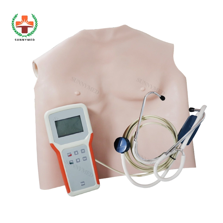 Sy-N040 Heart Chest Lung Auscultation Trainer Electronic Cardiopulmonary Vest Training Model