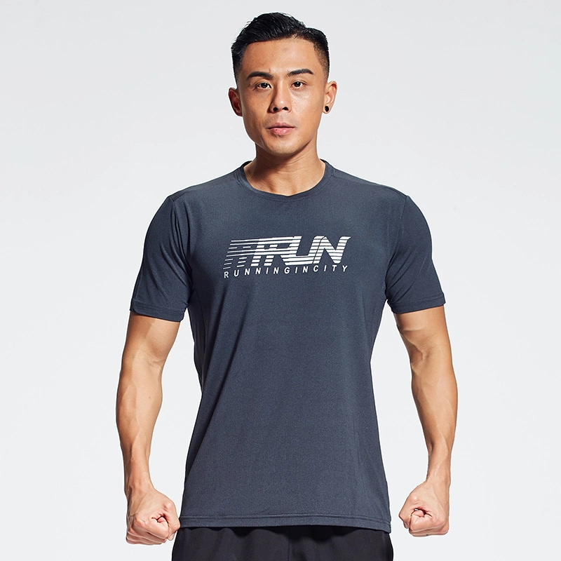Gym Dri Fit T-Shirt Men Wholesale Short Sleeve Sportswear Men Tshirts for Running
