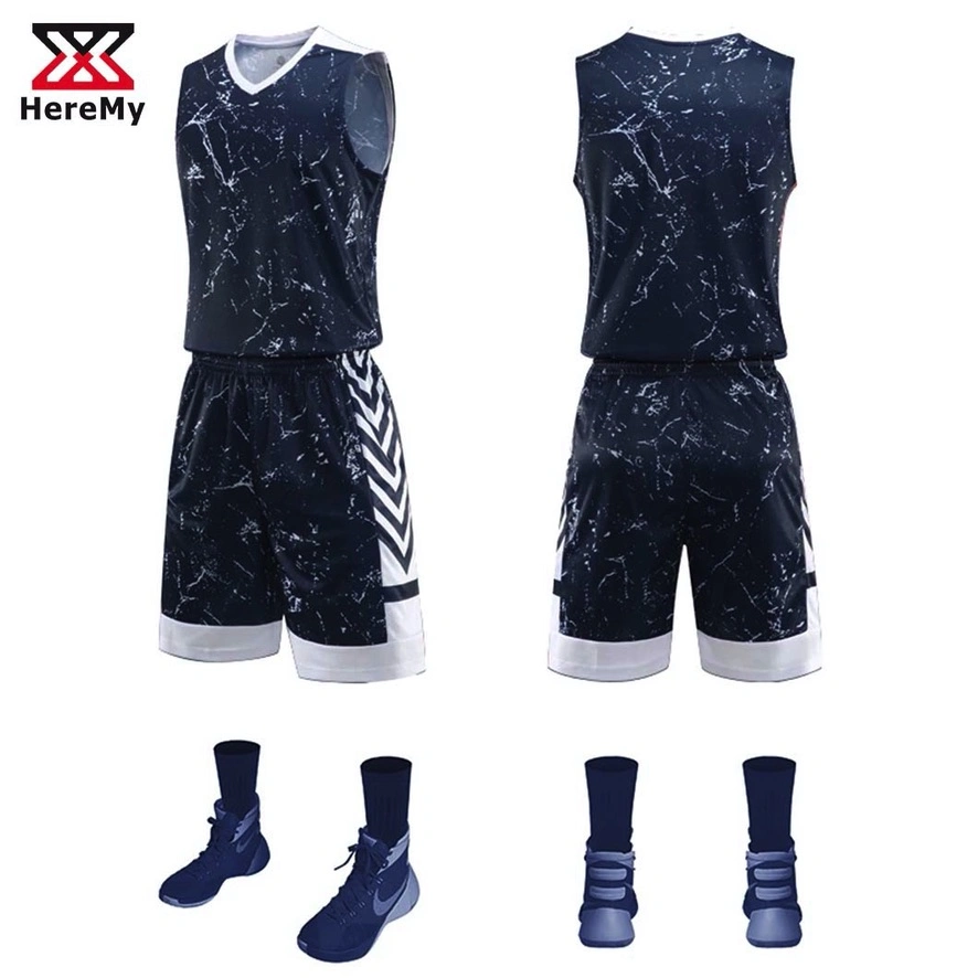 New Style Basketball Jersey Reversible Custom Basketball Jersey Sport Wear
