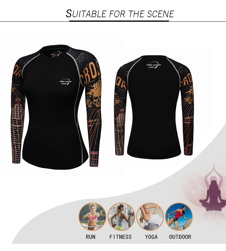 Cody Lundin Cheap Women Fitness Sports Wear Clothing Manufacturer Gym Running Yoga Sports Tshirt
