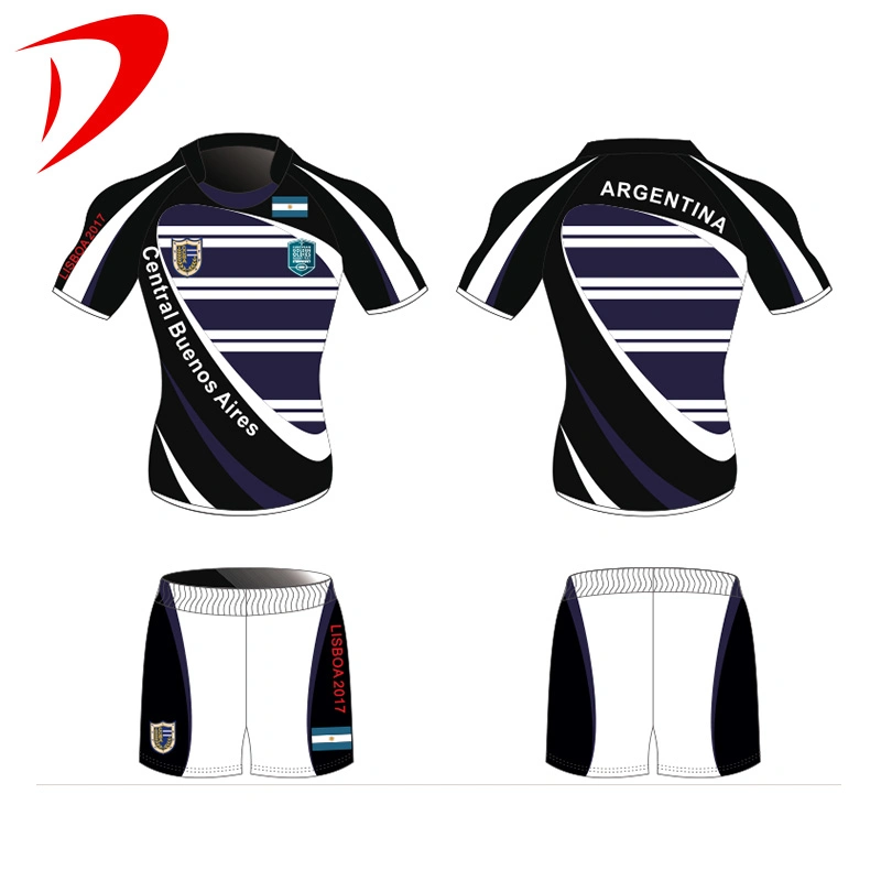 2021 Tean Set Sublimation Plain German Shirts Custom Rugby Junper New Zealand Rugby Jersey
