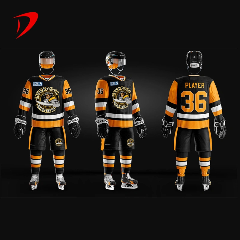Class Ice Hockey Jersey Any Customized Design Made in China Sublimation Cut and Sew Ice Hockey Uniforms