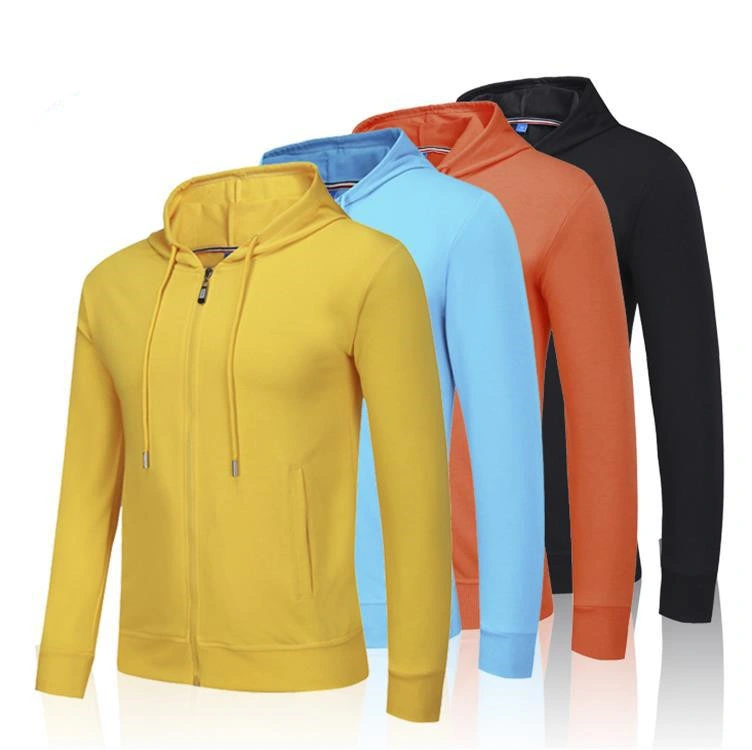 Hot Sell Manufacture Custom Sports Wear Jogger Zipper up Hoodie for Men