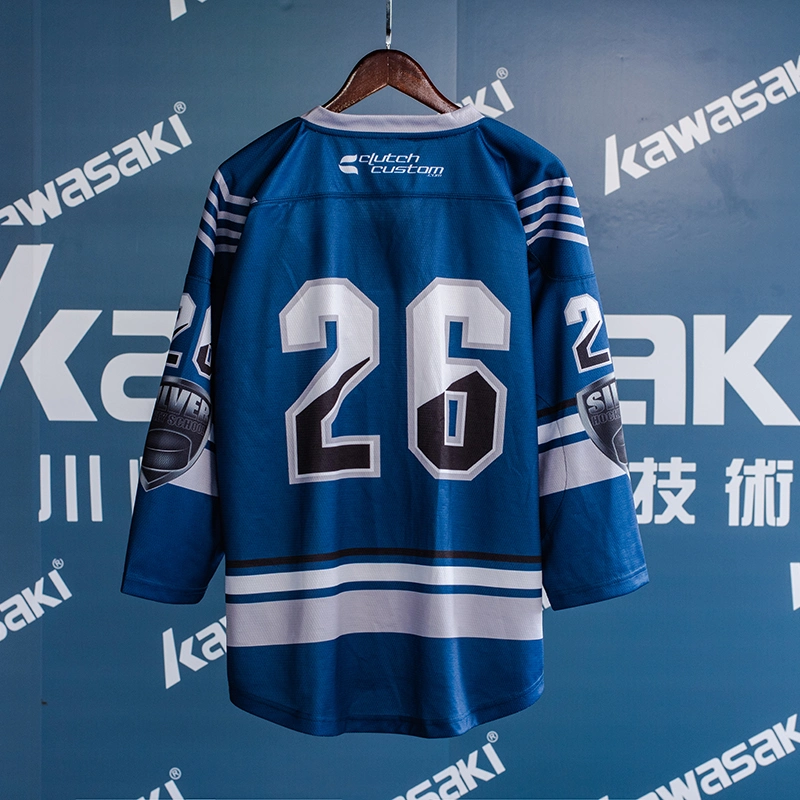 Durable Sublimation Printing Team Sport Wear Ice Hockey Jersey