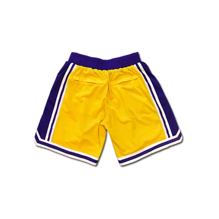 Hot Styles Mesh Basketball Shorts Sport Wear Custom Design Multi-Pocket Team Shorts