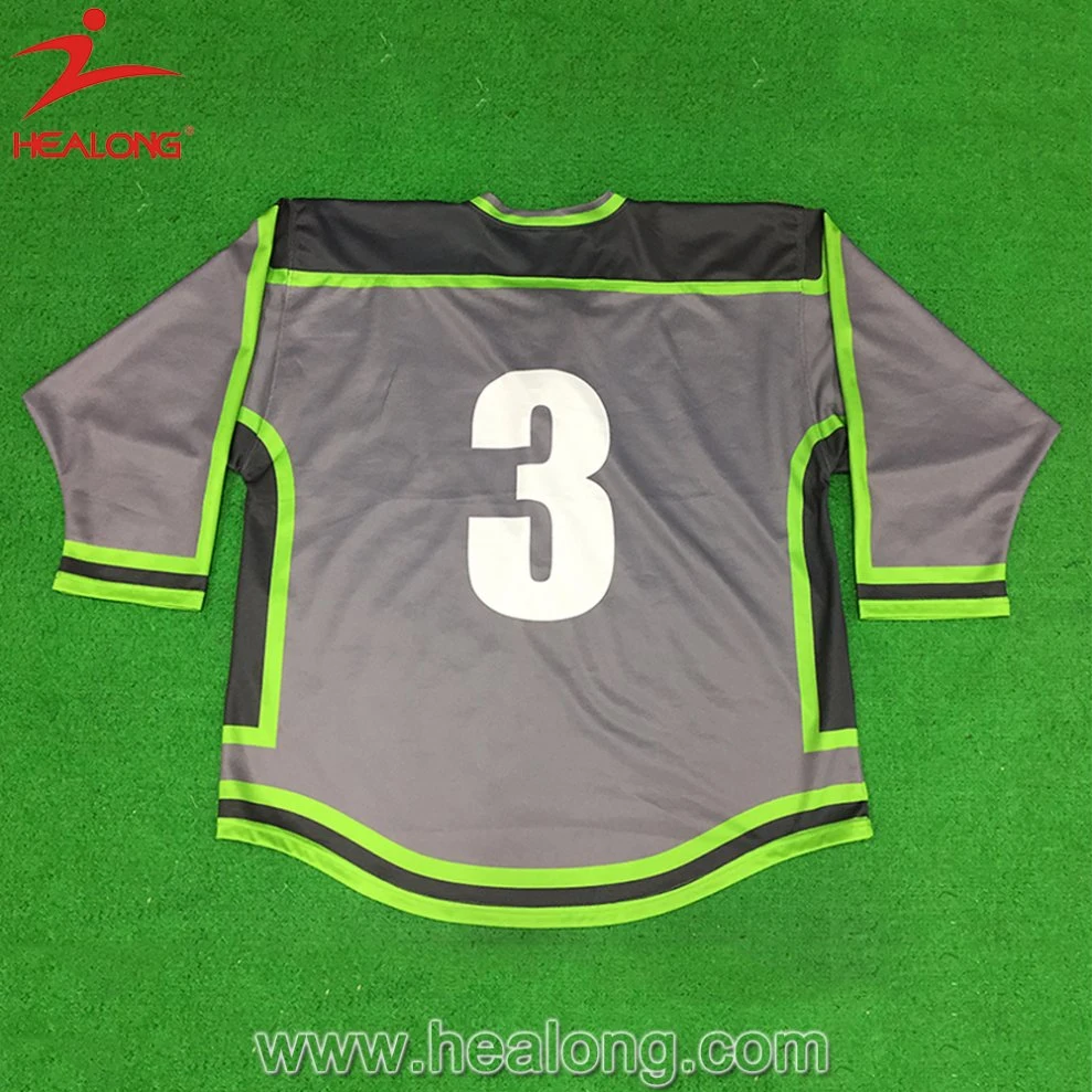 Healong China ODM Service Clothing Gear Sublimation Teens Ice Hockey Jerseys for Sale