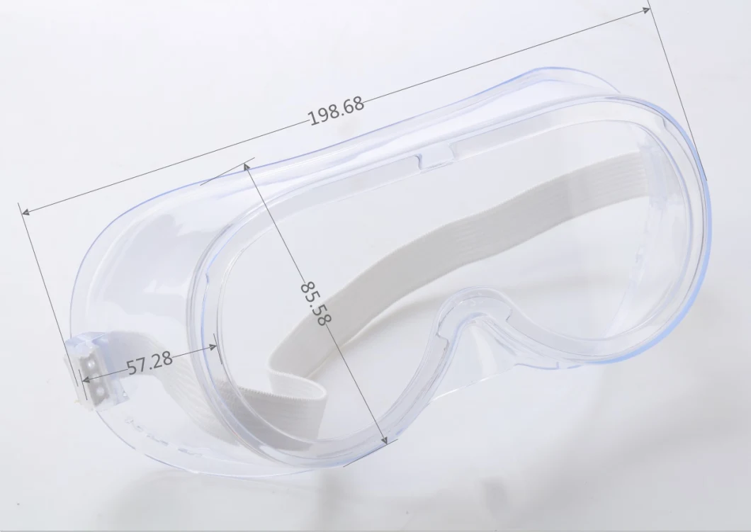 FDA Ce SGS En166 Medical Safety Protective Glasses Goggles