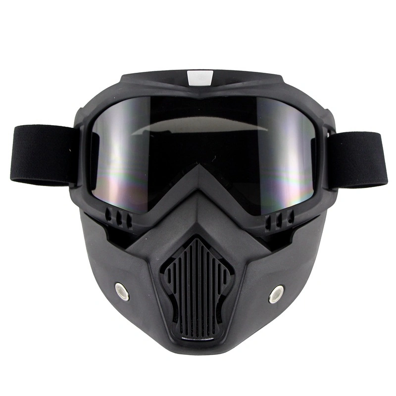 Motorcycle Goggles with Mask for Masque Motocross Men Women Outdoor Riding Windproof off Road Helmets Mask Goggles