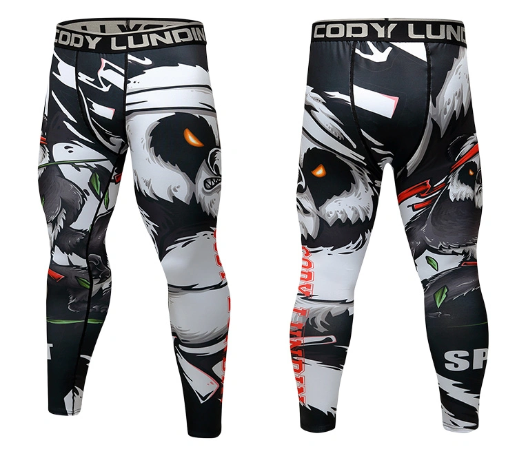 Cody Lundin Active Base Layer Training Wear Men Compression Running Leggings Compression Pants Men Base Layers Tights