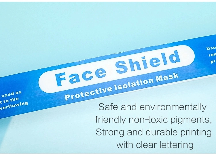High Quality Transparent Face Shield Anti Fog Safety Visor Eye Face Cover Protective Mask Shields