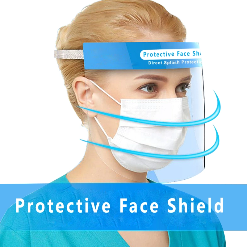 Anti-Fog Anti-Saliva Safety Outdoor Full Face Shield Visor