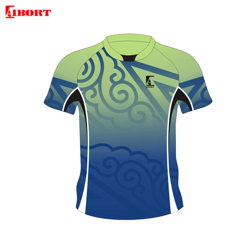 Aibort 2020 New Design Sublimation Rugby Jersey for Team Wear