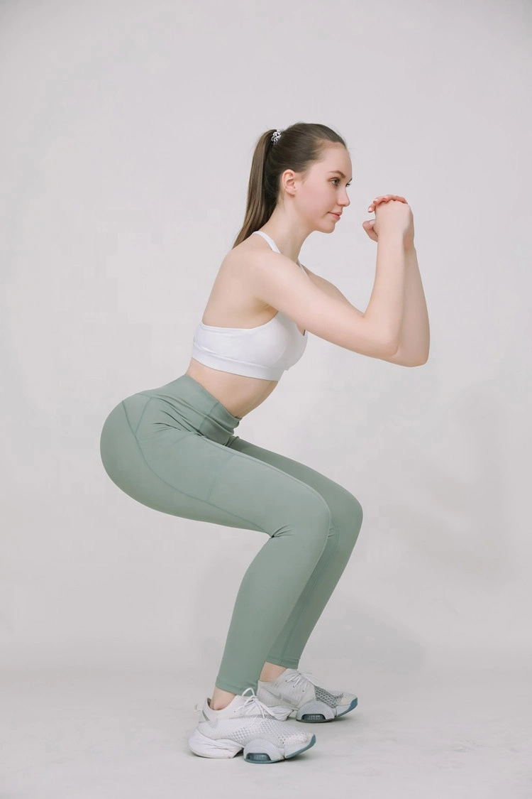 Wholesale High Waist Women Workout Clothing Leggings Unique Elegant Yoga Leggings Butt Lift Colorful Yoga Pants