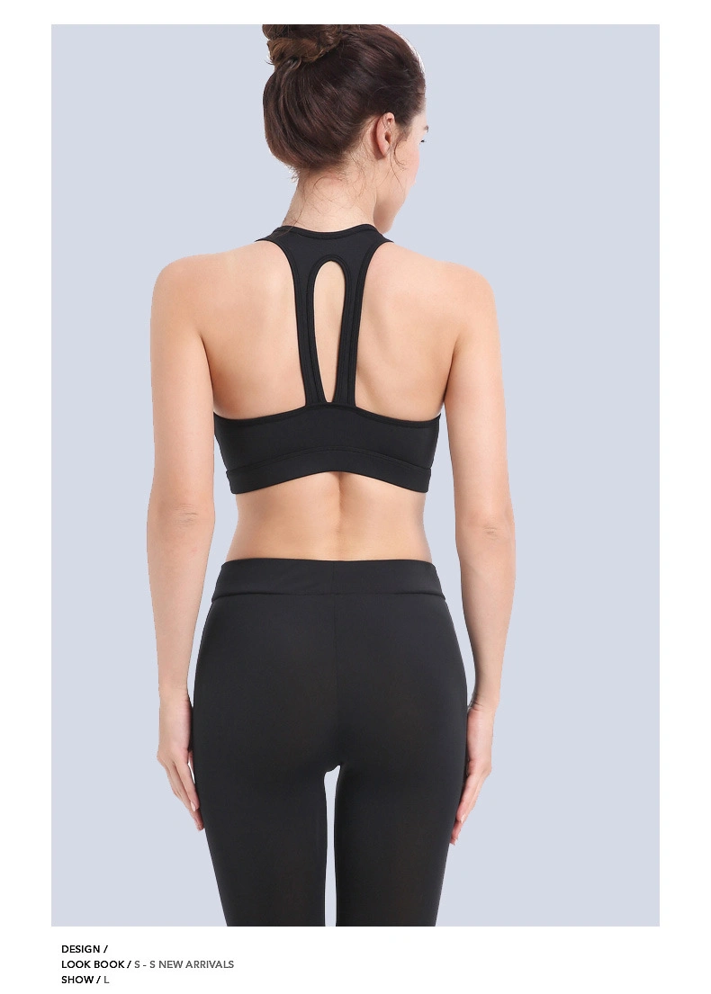 Yoga Sports Bra Quick-Drying Shockproof Running Fitness Sports Underwear Bra