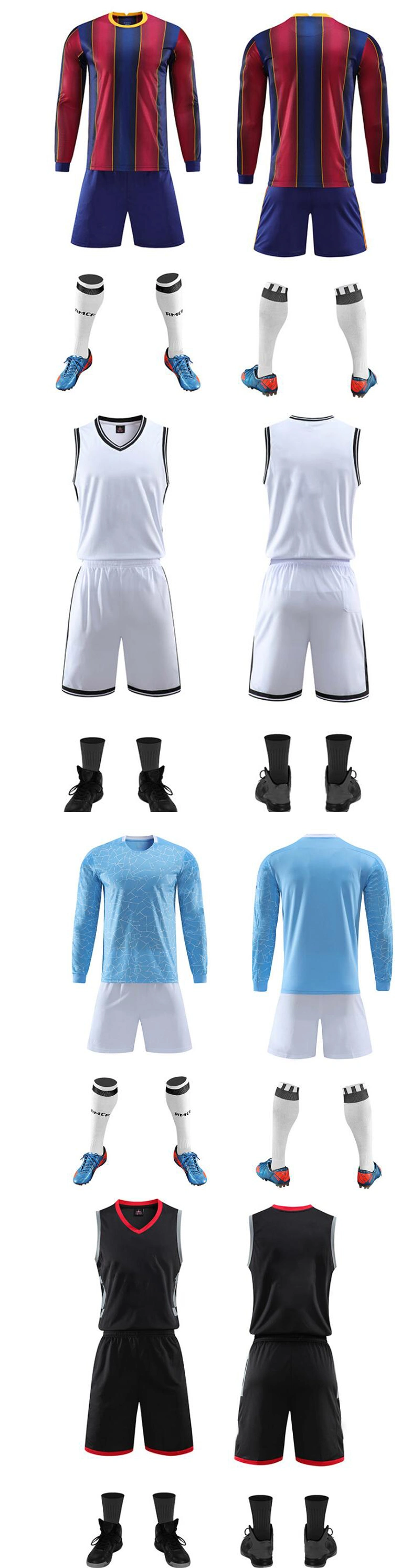 Custom Football Jersey Football Shirt Uniform 2021 Season Soccer Jersey Set