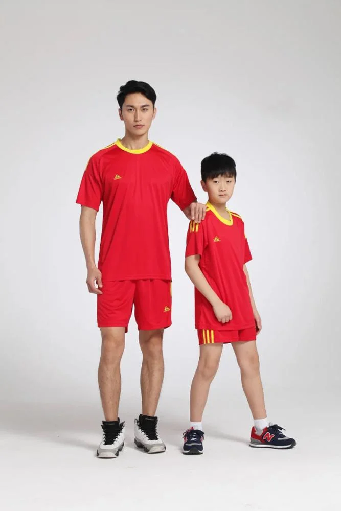 Soft Club Soccer Set Football Team Uniform Summer Training Suit for Adult Boy Girl Football