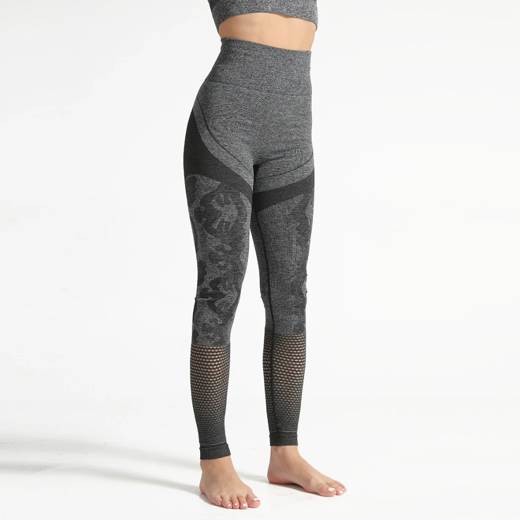 Women High Elastic Mesh Yoga Pants Camouflage Leggings Fitness Gym Yoga Leggings Women's Sports Pants