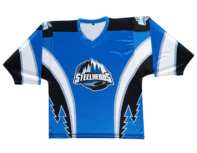 Goldleaf-100% Polyester Sublimation Printing Custom Ice Hockey Jersey Hockey Team Uniform