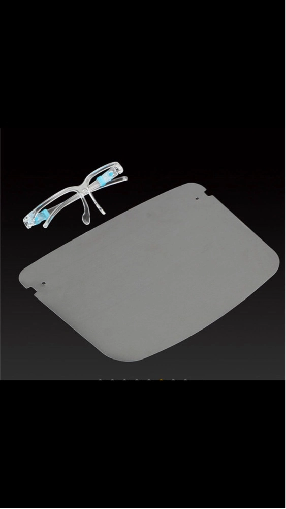 Anti Fog Visor Clear Security Transparent Protection Glass Face Shield for Used