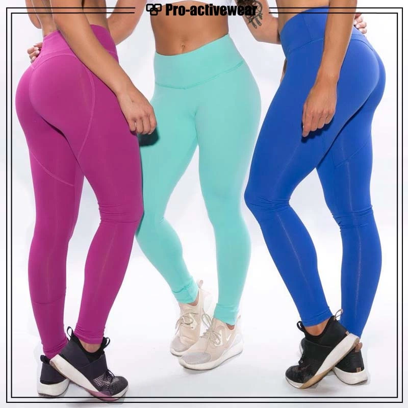 Women Fashionable Gym Fitness Wear Lycra Sports Wear Yoga Pants