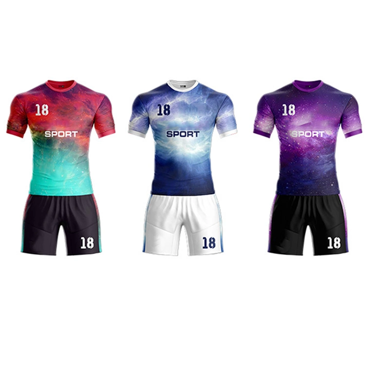 Professional Manufacturer Custom Soccer Jersey Uniform Football Team Wear Training Shirt Shorts