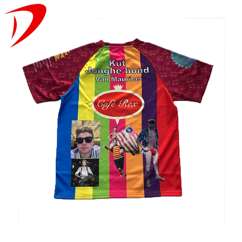 Wholesale Sublimated All Custom Rugby Uniform Design Customized Team Rugby League New Zealand Rugby Jersey Factory Dri Fit Sportswear Rugby Jerseys