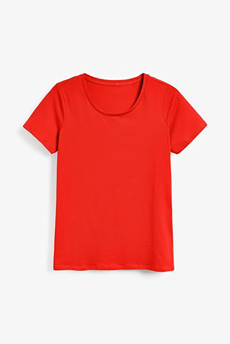 Custom Wholesale Fitness High Quality Screen Printing Modal Cotton V Neck Women Tshirt with Your Logo