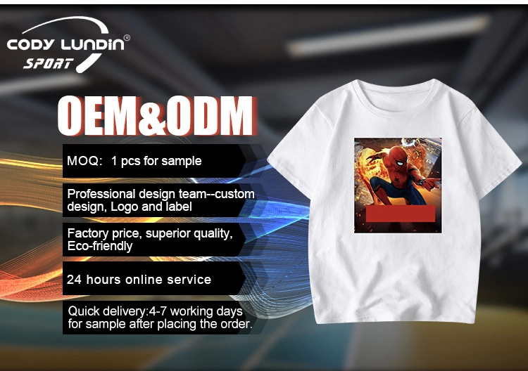 Cody Lundin Factory Cheap Price Custom Cotton Screen Printing Couple T-Shirts Men Shirts
