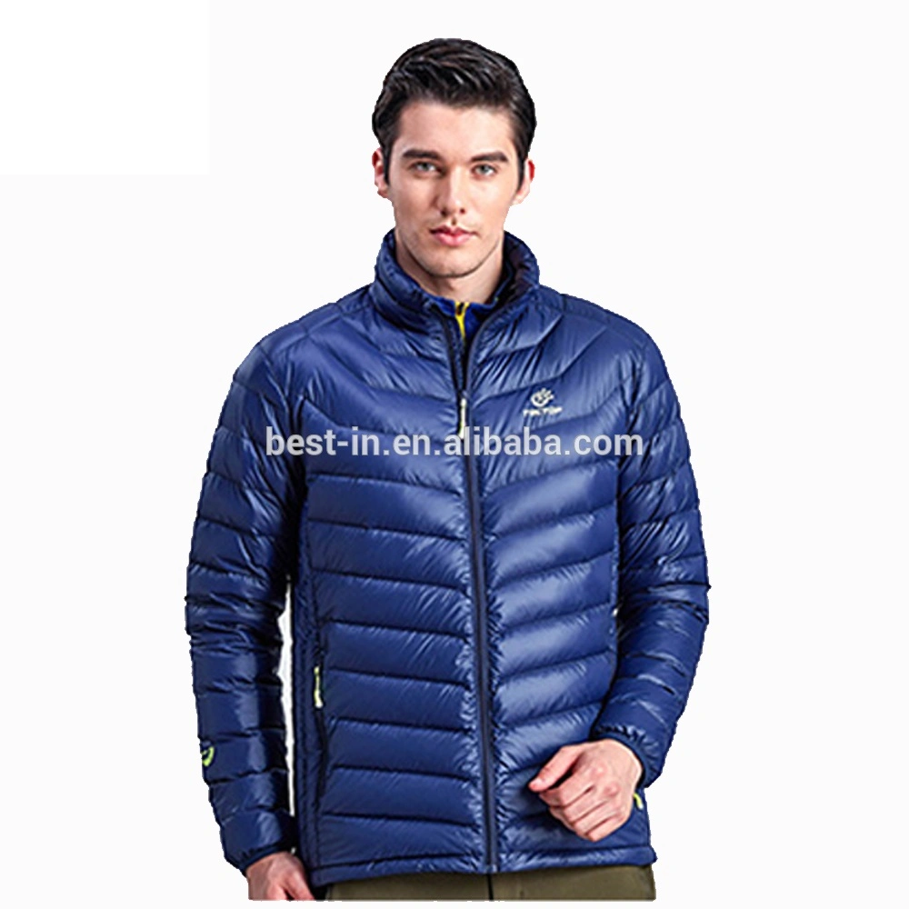 Sports Apparel Manufacturers Custom Apparel Down Coat Fabric Ultralight Mens Down Jacket for Winters