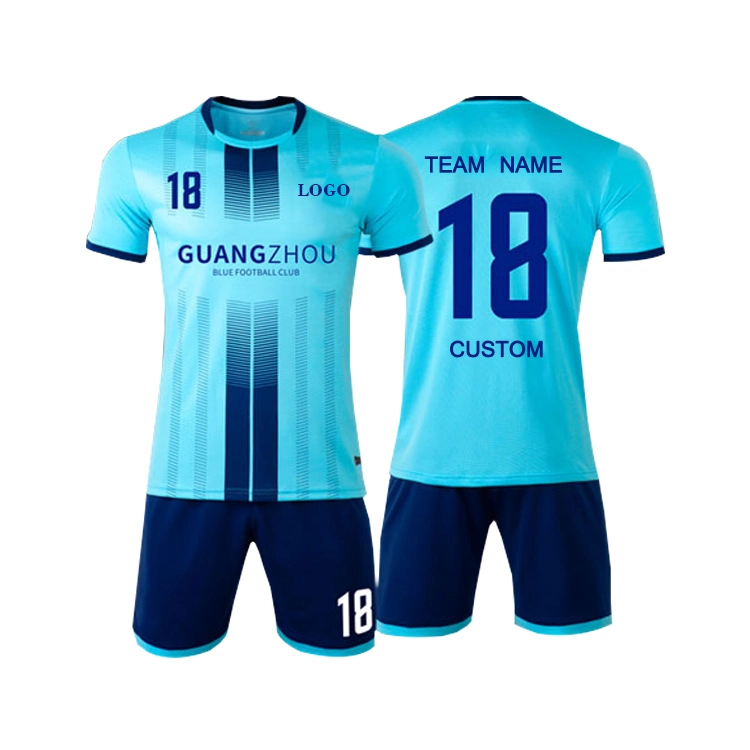 Blank New Model Soccer Suits Custom Design Tracksuit Soccer Wear Uniform Jersey