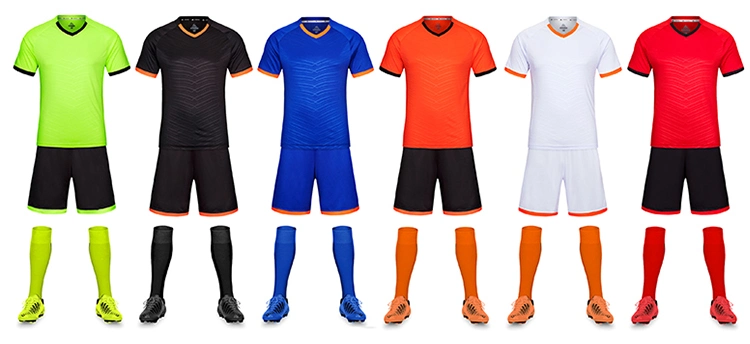 Custom American Sports Football Kit Football Team Training Wear for Soccer Jersey Shirt Shorts