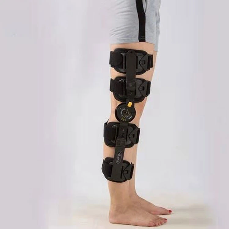 Hot Sale Functional Knee Brace Support for Orthopedic Knee Brace Adjustable and Meadical OA Knee Brace