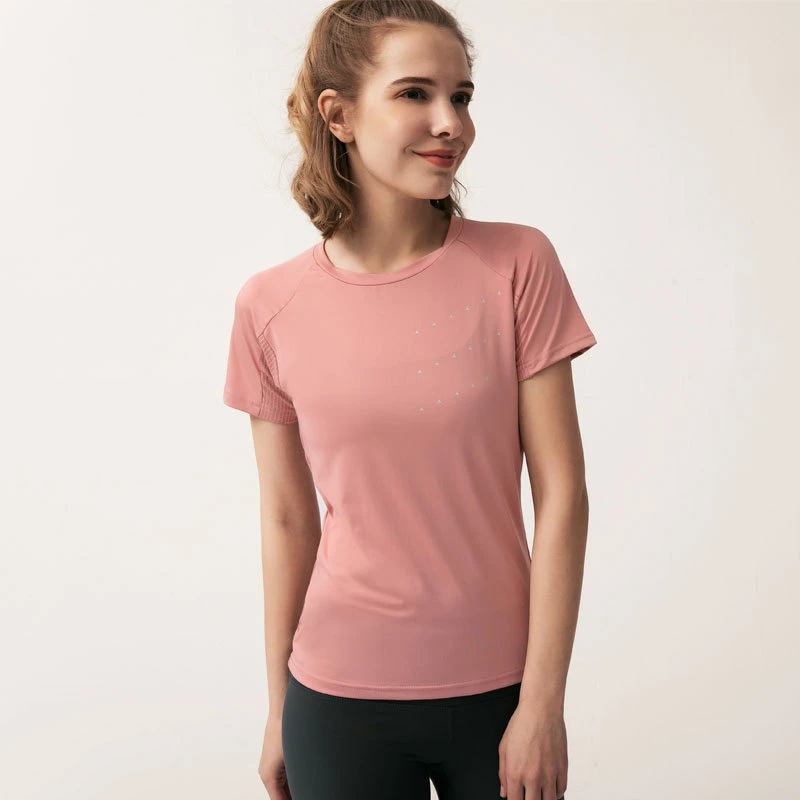 Cheap Women Fitness Sports Wear Clothing Manufacturer Gym Running Yoga Sports T Shirt