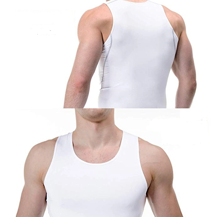 Men's 100% Cotton Gym Tank Top with Printing Logo