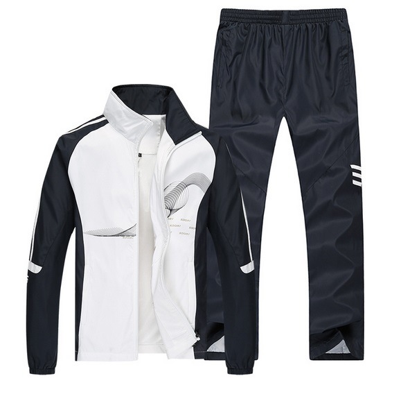 Wholesale Polyester Tracksuit Mens Sports/Running/Grey/Red Activewear/Sports Wear Fitness Track Suit Apparel