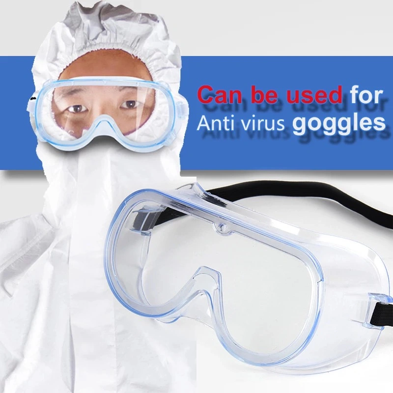 Anti Virus UV Protection Swimming Polycarbonate Protective Goggles Splash Guard Protective
