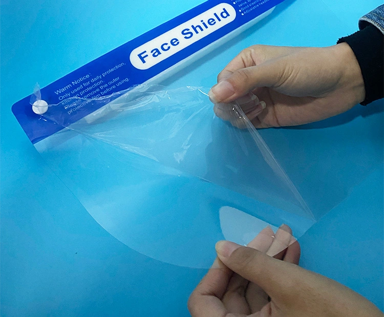 High Quality Transparent Anti-Fog Visor Full Face Safety Cover with Comfort Foam Face Shield
