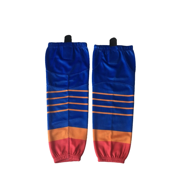 Custom Ice Hockey Jersey/ Reversible Hockey Socks Wholesale Sublimated Farm Hockey Socks
