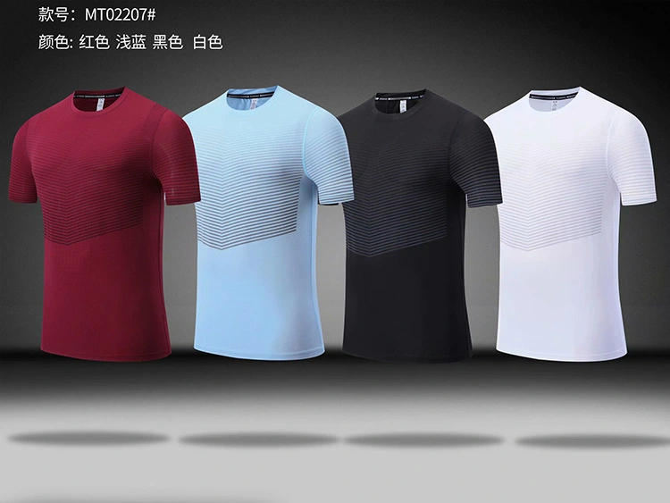 Top Quality Custom Dri Fit Sports Wear Mens Short Sleeve Running T Shirts