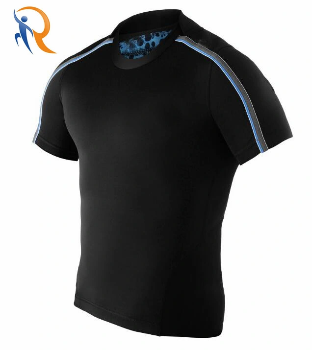 Athletic Top Short Sleeve Mens Dri Fit Tee Compression Gym Wear Wholesale Fitness Wear Rtm-126