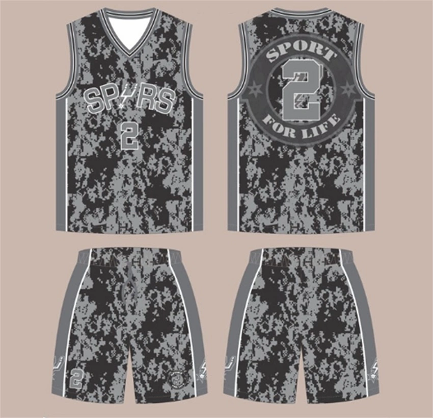 Custom Digital Camo Uniforms Women's Cheap Basketball Uniforms
