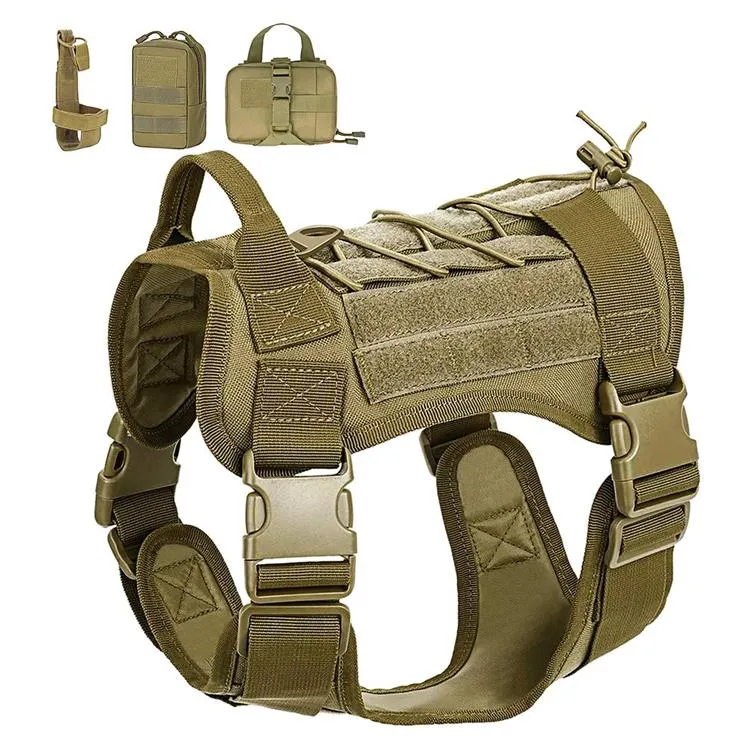 Tactical Military Dog Vest Harness for Dog Training