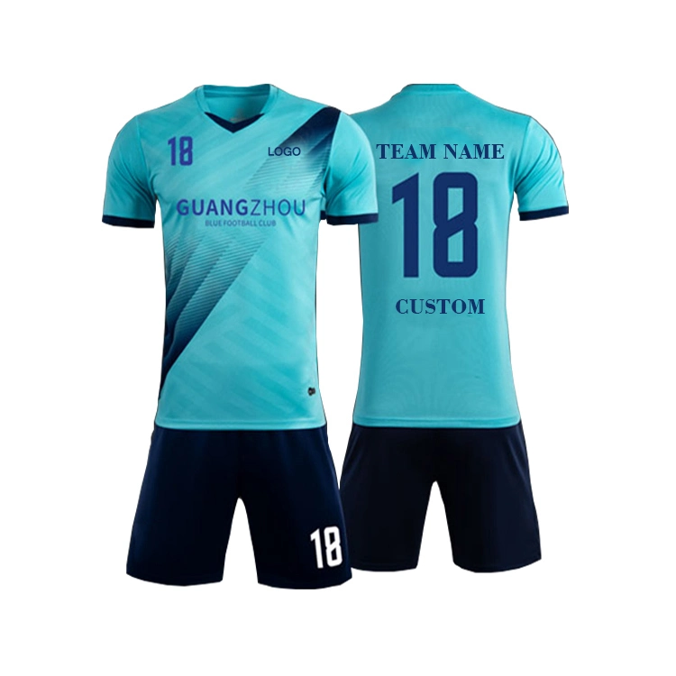 Blank New Model Soccer Suits Custom Design Tracksuit Soccer Wear Uniform Jersey