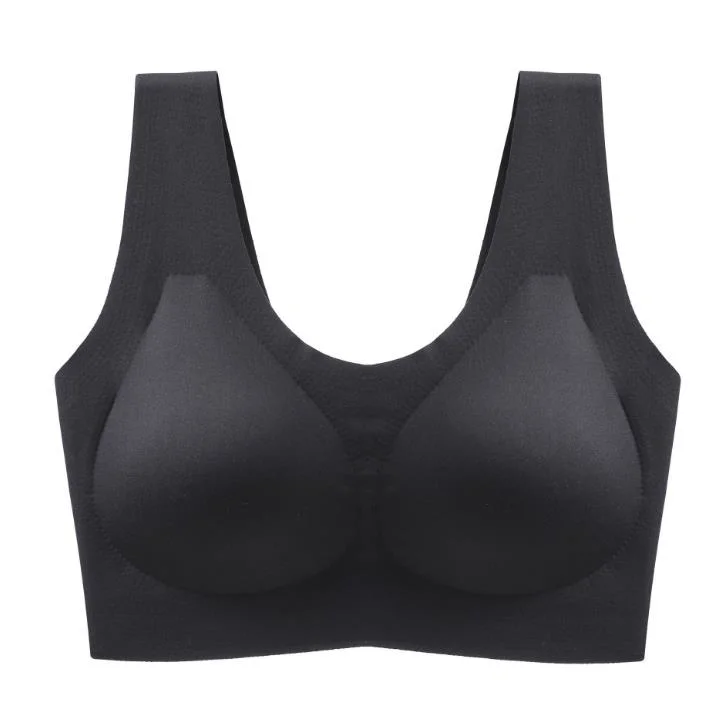 Seamless Sleep Bra with Removable Pads Yoga Gym Activity Everyday Wear Sports Bras for Women