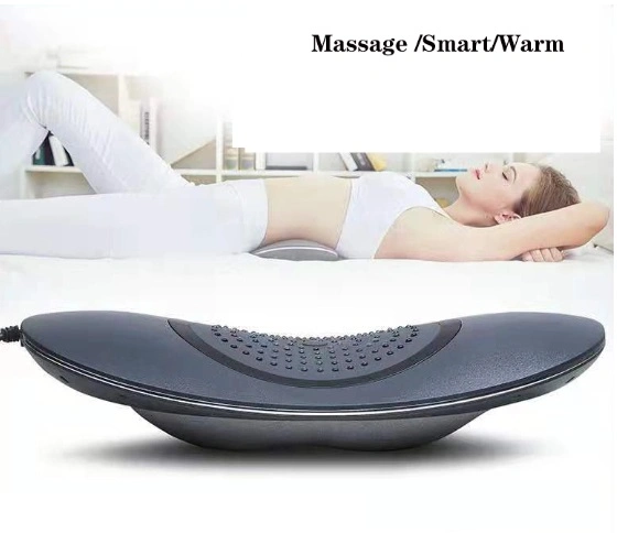 Heating and Massage Inflatable Waist Pillow Buckwheat Lumbar Back Support Cushion